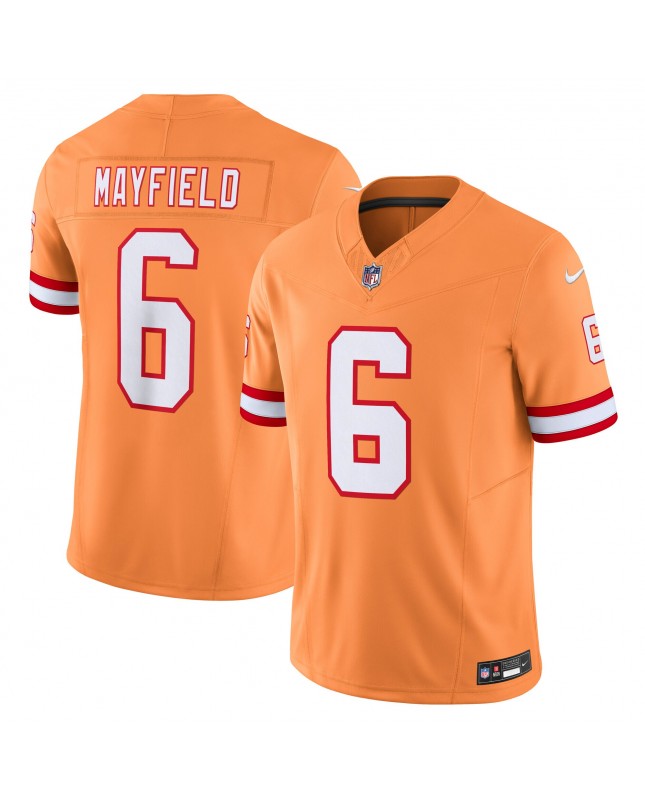 Baker Mayfield Tampa Bay Buccaneers Nike 2nd Alternate Vapor F.U.S.E. Limitiertes Trikot – Orange