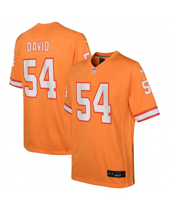 Lavonte David Tampa Bay Buccaneers Nike Jugend-Spieler Trikot – Orange