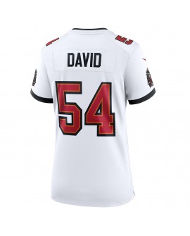 Lavonte David Tampa Bay Buccaneers Nike Damen-Spieler Trikot zum 50-jährigen Jubiläum in Weiß – Weiß