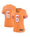Baker Mayfield Tampa Bay Buccaneers Nike Throwback-Spieler Trikot für Damen – Orange
