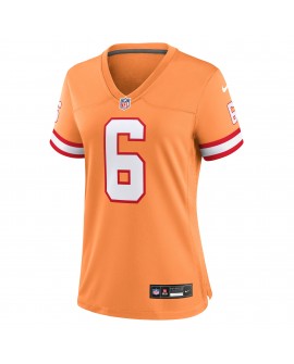Baker Mayfield Tampa Bay Buccaneers Nike Throwback-Spieler Trikot für Damen – Orange