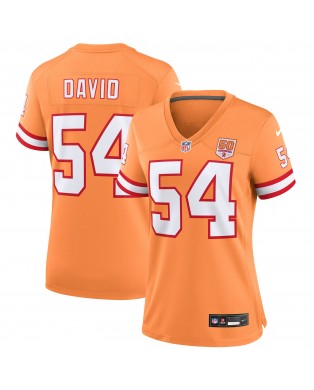 Lavonte David Tampa Bay Buccaneers Nike Damen-Spieler Trikot für die 50. Saison – Creamsicle