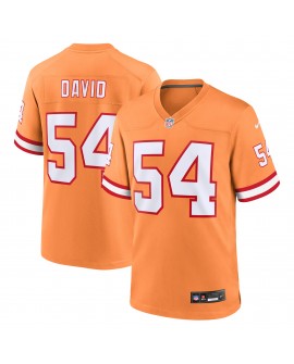 Lavonte David Tampa Bay Buccaneers Nike Throwback-Spieler Trikot – Orange