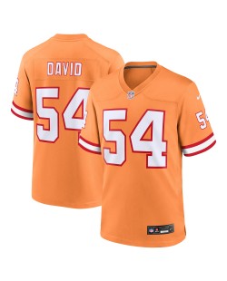 Lavonte David Tampa Bay Buccaneers Nike Throwback-Spieler Trikot – Orange
