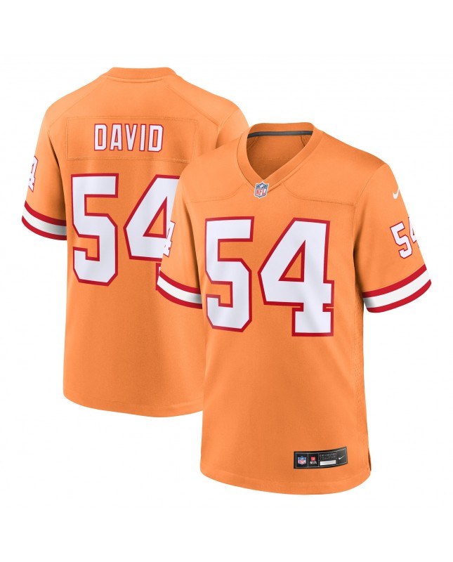 Lavonte David Tampa Bay Buccaneers Nike Throwback-Spieler Trikot – Orange