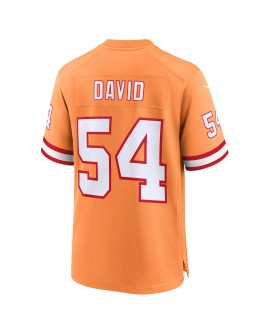 Lavonte David Tampa Bay Buccaneers Nike Throwback-Spieler Trikot – Orange