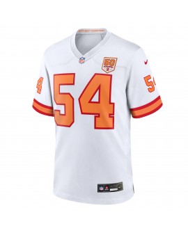 Lavonte David '76 Tampa Bay Buccaneers Nike Spieler Trikot der 50. Saison – Weiß