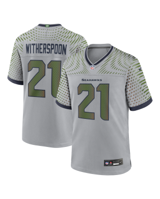 Devon Witherspoon Seattle Seahawks Nike 2025 Rivalries Collection Spieler Trikot – Wolfgrau