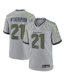 Devon Witherspoon Seattle Seahawks Nike 2025 Rivalries Collection Spieler Trikot – Wolfgrau