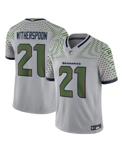 Devon Witherspoon Seattle Seahawks Nike 2025 Rivalries Collection Limited Trikot – Wolf Grau