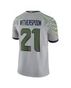 Devon Witherspoon Seattle Seahawks Nike 2025 Rivalries Collection Limited Trikot – Wolf Grau