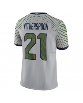 Devon Witherspoon Seattle Seahawks Nike 2025 Rivalries Collection Limited Trikot – Wolf Grau