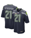Devon Witherspoon Seattle Seahawks Nike Super Bowl LX Patch Spieler Trikot – College Navy