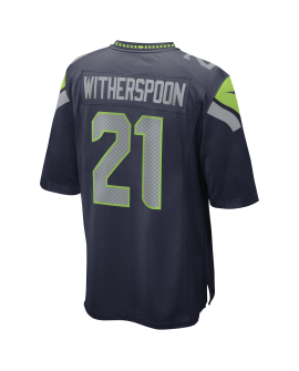 Devon Witherspoon Seattle Seahawks Nike Super Bowl LX Patch Spieler Trikot – College Navy