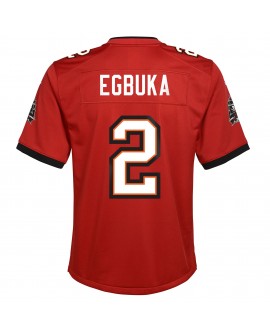 Emeka Egbuka Tampa Bay Buccaneers Nike Jugend-Team-Spieler Trikot – Rot