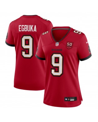 Emeka Egbuka Tampa Bay Buccaneers Nike Damen-Team-Spieler Trikot für die 50. Saison – Rot