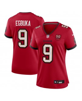 Emeka Egbuka Tampa Bay Buccaneers Nike Damen-Team-Spieler Trikot für die 50. Saison – Rot