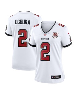 Emeka Egbuka Tampa Bay Buccaneers Nike Damen-Spieler Trikot für die 50. Saison – Weiß