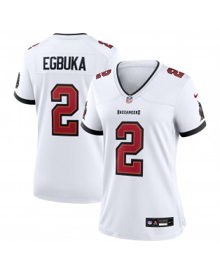 Emeka Egbuka Tampa Bay Buccaneers Nike Damen-Spieler Trikot – Weiß