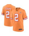 Emeka Egbuka Tampa Bay Buccaneers Nike Alternate 2 50. Saison-Spieler Trikot – Creamsicle