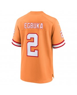 Emeka Egbuka Tampa Bay Buccaneers Nike Alternate 2 50. Saison-Spieler Trikot – Creamsicle