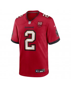 Emeka Egbuka Tampa Bay Buccaneers Nike Team 50. Saison-Spieler Trikot – Rot