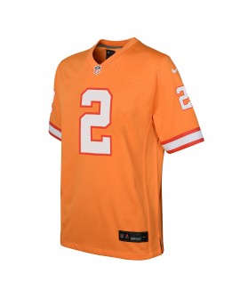 Emeka Egbuka Tampa Bay Buccaneers Nike Jugend-Team-Spieler Trikot – Orange