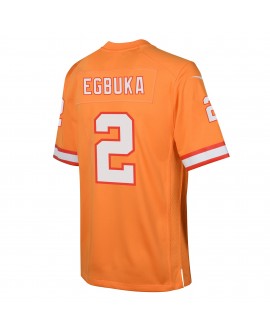 Emeka Egbuka Tampa Bay Buccaneers Nike Jugend-Team-Spieler Trikot – Orange