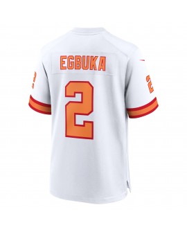 Emeka Egbuka '76 Tampa Bay Buccaneers Nike Alternate 50. Saison-Spieler Trikot – '76 Weiß