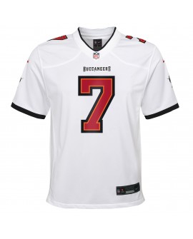 Bucky Irving Tampa Bay Buccaneers Nike Jugend-Spieler Trikot in Weiß – Weiß