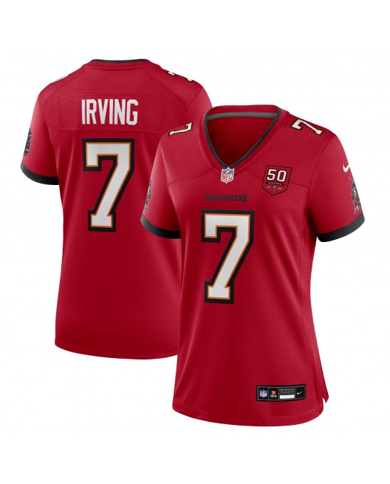 Bucky Irving Tampa Bay Buccaneers Nike Damen-Team-Spieler Trikot für die 50. Saison – Rot