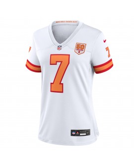 Bucky Irving '76 Tampa Bay Buccaneers Nike Damen-Spieler Trikot für die 50. Saison – Weiß