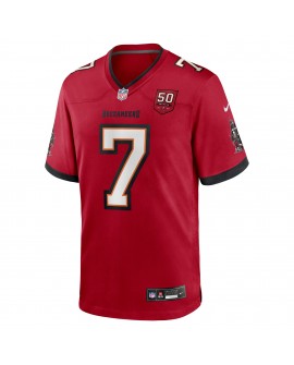 Bucky Irving Tampa Bay Buccaneers Nike Team-Spieler Trikot der 50. Saison – Rot
