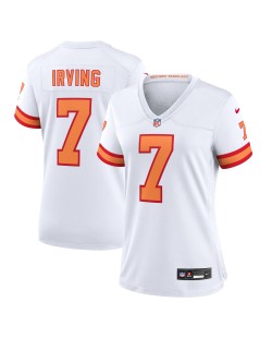 Bucky Irving '76 Tampa Bay Buccaneers Nike Damen-Spieler Trikot – Weiß