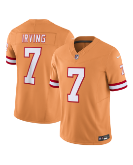 Bucky Irving Tampa Bay Buccaneers Nike Alternate 2 Throwback Vapor F.U.S.E. Limitiertes Trikot – Orange