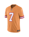 Bucky Irving Tampa Bay Buccaneers Nike Alternate 2 Throwback Vapor F.U.S.E. Limitiertes Trikot – Orange