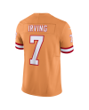 Bucky Irving Tampa Bay Buccaneers Nike Alternate 2 Throwback Vapor F.U.S.E. Limitiertes Trikot – Orange