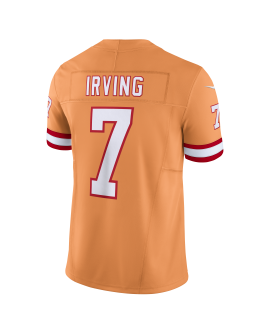 Bucky Irving Tampa Bay Buccaneers Nike Alternate 2 Throwback Vapor F.U.S.E. Limitiertes Trikot – Orange