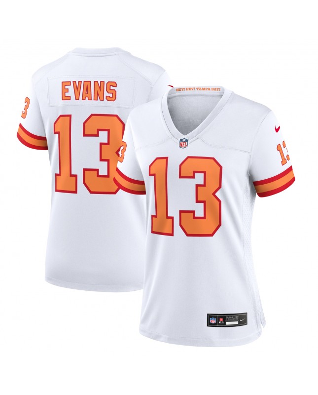 Mike Evans '76 Tampa Bay Buccaneers Nike Damen-Spieler Trikot – Weiß