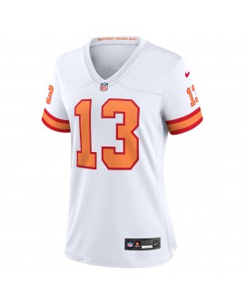 Mike Evans '76 Tampa Bay Buccaneers Nike Damen-Spieler Trikot – Weiß