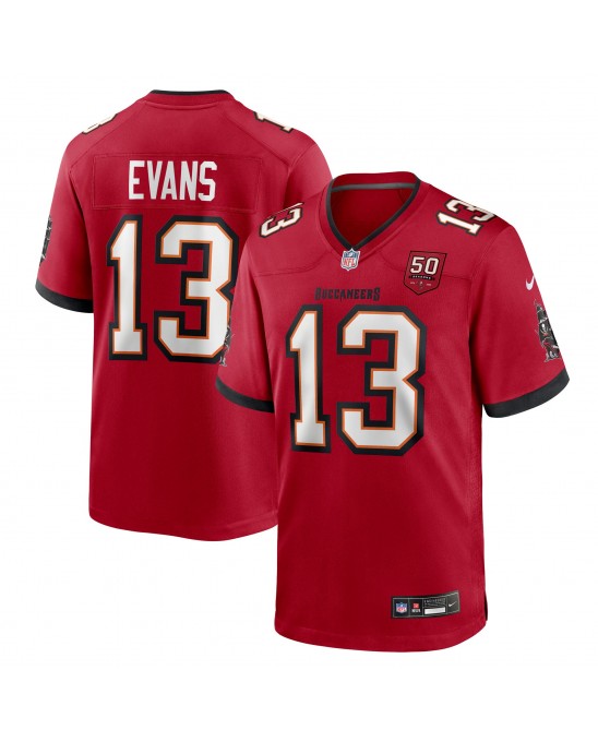 Mike Evans Tampa Bay Buccaneers Nike Team-Spieler Trikot der 50. Saison – Rot