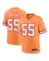 Derrick Brooks Tampa Bay Buccaneers Nike Throwback-Spieler Trikot – Orange