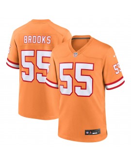 Derrick Brooks Tampa Bay Buccaneers Nike Throwback-Spieler Trikot – Orange