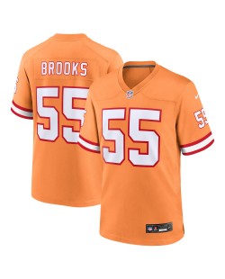 Derrick Brooks Tampa Bay Buccaneers Nike Throwback-Spieler Trikot – Orange