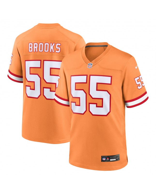 Derrick Brooks Tampa Bay Buccaneers Nike Throwback-Spieler Trikot – Orange