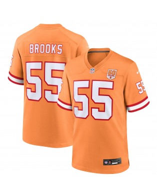 Derrick Brooks Tampa Bay Buccaneers Nike Spieler Trikot der 50. Saison – Creamsicle
