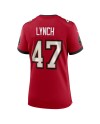 John Lynch Tampa Bay Buccaneers Nike Damen-Team-Spieler Trikot zum 50-jährigen Jubiläum – Rot