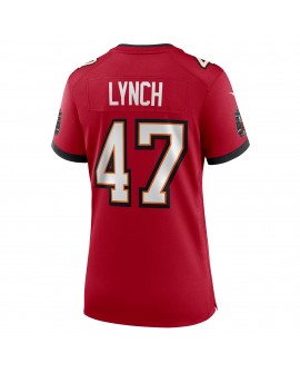 John Lynch Tampa Bay Buccaneers Nike Damen-Team-Spieler Trikot zum 50-jährigen Jubiläum – Rot
