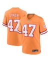 John Lynch Tampa Bay Buccaneers Nike Throwback-Spieler Trikot – Orange