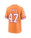 John Lynch Tampa Bay Buccaneers Nike Throwback-Spieler Trikot – Orange